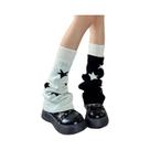Meias De Perna Larga Estilo Harajuku Com Elemento De Caveira, Outono Inverno, Lolita Y2K, Ajuste