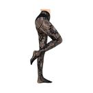Meias De Renda Preta Em Estilo Gótico Punk Lolita Para Meninas, Meias Elásticas Sexy Com Jacquard Meias De Renda Preta Em Estilo Gótico Punk Lolita Para Meninas, Meias Elásticas Sexy Com Jacquard
