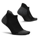 Meias de tornozelo com almofada Elite Max No Show Tab Black XL