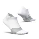 Meias de tornozelo Feetures Elite Ultra Light Almofada Branca L