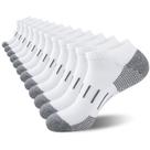 Meias de tornozelo Heatuff Athletic para homens que absorvem a umidade, pacote com 6