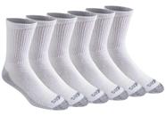 Meias Dickies Dri-tech Moisture Control Crew brancas GG