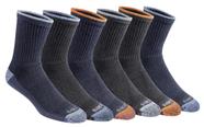 Meias Dickies Dri-tech Moisture Control Mid-Crew Navy (6 pares)