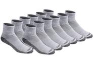 Meias Dickies Dri-Tech Moisture Control Quarter 12 pares