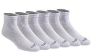 Meias Dickies Dri-Tech Moisture Control Quarter Masculinas Brancas Meias Dickies Dri-Tech Moisture Control Quarter Masculinas Brancas