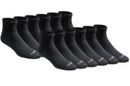 Meias Dickies Dri-Tech Moisture Control Quarter Masculinas Pretas Meias Dickies Dri-Tech Moisture Control Quarter Masculinas Pretas