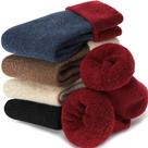 Meias EBMORE Merino Wool Winter Hiking para mulheres, 5 pares