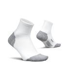 Meias Elite Max Cushion Quarter Compression White Meias Elite Max Cushion Quarter Compression White