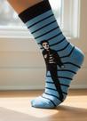Meias Elvis Presley - cor azul - Tamanho 7-12US (8-42BR)