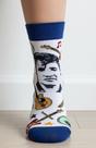 Meias Elvis Presley - cor branca - Tamanho 7-12 US (38-42BR)