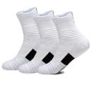 Meias esportivas Yoknatt White Performance Ankle Basketball Meias esportivas Yoknatt White Performance Ankle Basketball