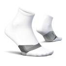 Meias Feetures Elite Light Cushion Quarter Compressão Branca P Meias Feetures Elite Light Cushion Quarter Compressão Branca P
