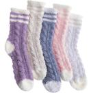 Meias felpudas EBMORE Fleece Fluffy Cabin Plush Warm para mulheres
