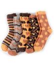 Meias felpudas TEHOOK Warm Soft Cozy Fluffy, 5 pares para mulheres