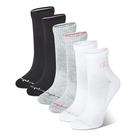 Meias femininas acolchoadas Champion 6PK Meias femininas acolchoadas Champion 6PK