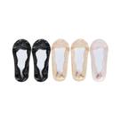 Meias Femininas De Verão Com Renda Fina E Flor, Invisíveis, Antiderrapantes, Macias, 5 Pares