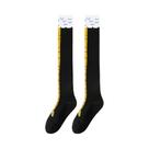 Meias Femininas Modernas Com Estampa De Pata De Galinha, Altura Até O Joelho, 1, 2 Ou 5 Pares, Para