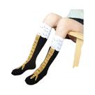 Meias Femininas Modernas Com Estampa De Pata De Galinha, Altura Até O Joelho, 1, 2 Ou 5 Pares, Para