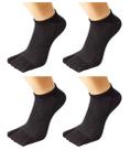 Meias flip-flop UBUMO para homens Tabi Split Toe Geta Cotton x4