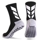 Meias Grip Socks MENDENG Socks, antiderrapantes masculinas, 1 pacote, pretas