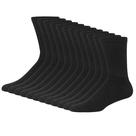 Meias Hanes Double Crew para homens (pacote com 12 pares)