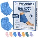 Meias hidratantes de salto felpudo Dr. Frederick's Original Blue