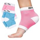 Meias hidratantes para calcanhar ZenToes, forradas com gel, sem bico, 2 pares
