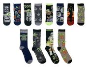 Meias Hyp Star Wars Baby Yoda The Mandalorian 12 Days Masculinas