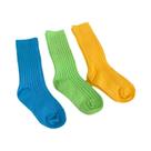 Meias Longas Coloridas Para Crianças, 3 Pares, Macias E Confortáveis, Estilo Coreano Para Primavera