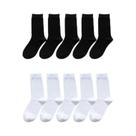 Meias Longas Masculinas Tamanho 38-45 5/10 Pares Alta Qualidade Primavera Outono Presentes Casuais