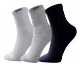 Meias Masculina Kit 12 Pares Cano Medio Sport Algodão Meias Masculina Kit 12 Pares Cano Medio Sport Algodão
