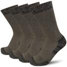 Meias masculinas APTYID, almofadadas, absorventes de umidade, redondas, 4 pares