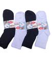 Meias Masculinas cano curto Preta 12 pares