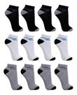 Meias Masculino Kit 12 Pares Soquete - SPORT
