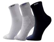 Meias Masculino Kit 6 Par Esportes Atacado 37a42