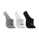 Meias Mizuno Basic Trimiz Kit 3 Peças Invisivel