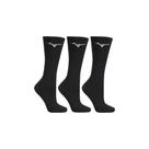 Meias Mizuno Trimiz Kit 3 Peças Cano Alto