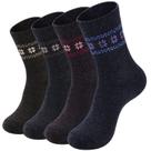 Meias NineToFiveLife Merino Wool para mulheres, pacote de inverno com 4