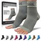 Meias para alívio da fascite plantar SB SOX Night Splint Grey