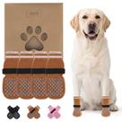 Meias para cães, sapatos antiderrapantes para calçada quente, cáqui, para GG Meias para cães, sapatos antiderrapantes para calçada quente, cáqui, para GG