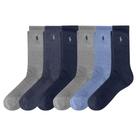Meias Polo Ralph Lauren Athletic Performance 6 pares