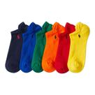 Meias POLO RALPH LAUREN Classic Sport, pacote com 6 unidades, corte baixo