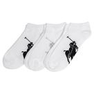 Meias Polo Ralph Lauren Classic Sport, pacote de 3 pares masculinas
