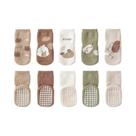 Meias Quentes Antiderrapantes De Desenho Animado Para Bebês E Crianças De Inverno - 5 Pares Para Uso