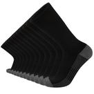 Meias redondas COOVAN para homens, meia almofada, absorventes de umidade x12
