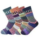 Meias redondas de lã de inverno com mistura de algodão JOYCA & CO. Mulheres Meias redondas de lã de inverno com mistura de algodão JOYCA & CO. Mulheres