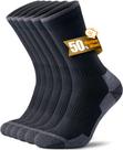 Meias RUIXUE Merino Wool Caminhada para homens e mulheres, 3 pares
