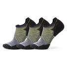 Meias Smartwool Run com Almofada Direcionada e Cano Baixo Multipack