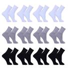 Meias sortidas kit com 12 pares cano longo Meias sortidas kit com 12 pares cano longo