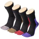 Meias Tabi HONOW Split Toe, chinelo de algodão alto e redondo x4